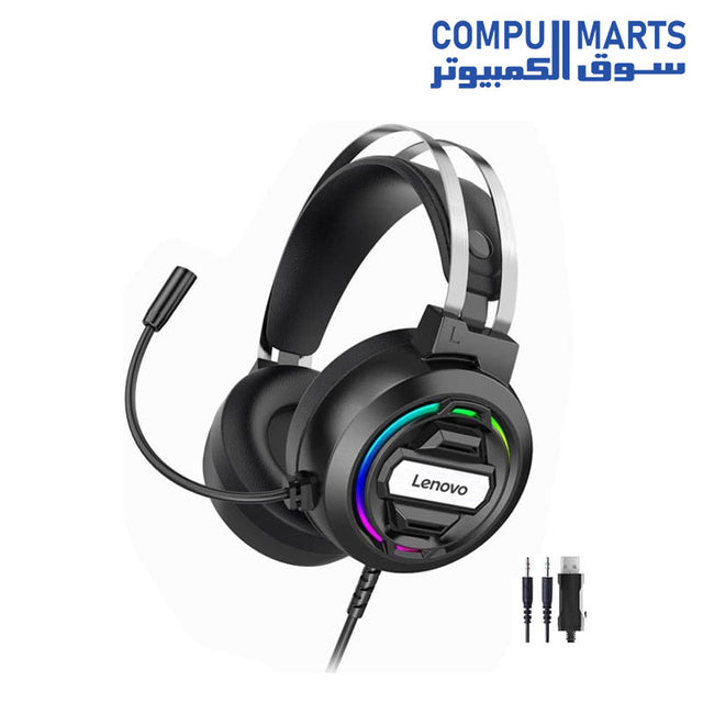 H401-Headset-Lenovo-Gaming-3.5mm-USB 7.1