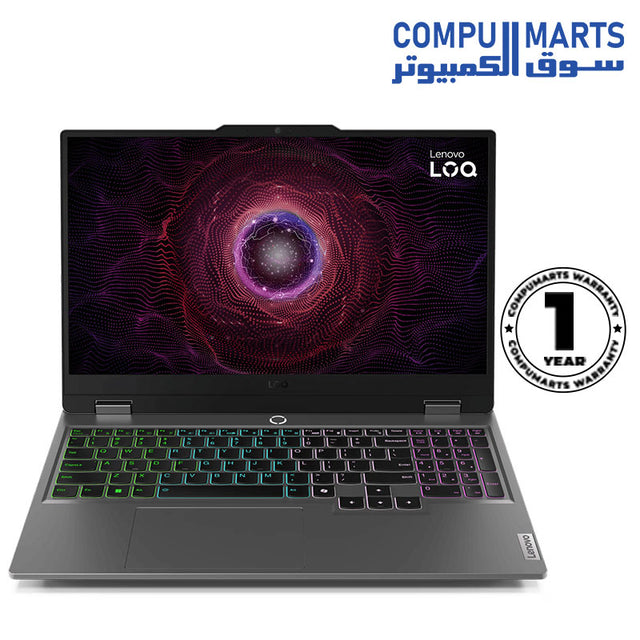 LOQ-15ARP9-GAMING-LAPTOP-Lenovo-AMD-RYZEN-7-512GB-SSD-16GB-RAM-15,6"INCH-RTX-4070-WIN11