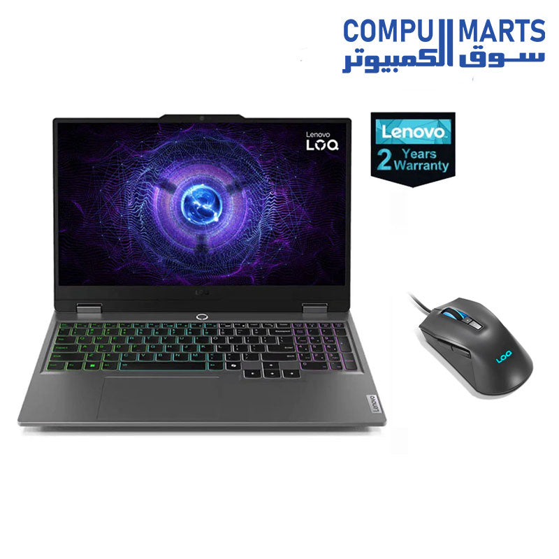 83GS008QED-LAPTOP- i5-12450HX-RTX-2050-RAM8GB-512GB-SSD-144HZ