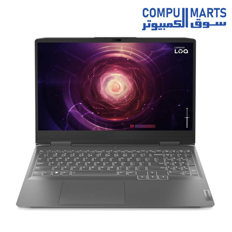 LOQ 15IRH8-Gaming Laptop-Lenovo- Intel-Core-i5-12450H-RTX 3050-16GB-512GB