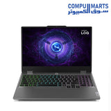  LOQ-15IRX9- Gaming-Laptop-Lenovo-Intel-Core-i7-512GB-SSD-16GB-Ram-RTX-4050-15.6"-Inch-Luna-Grey