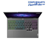  LOQ-15IRX9- Gaming-Laptop-Lenovo-Intel-Core-i7-512GB-SSD-16GB-Ram-RTX-4050-15.6"-Inch-Luna-Grey