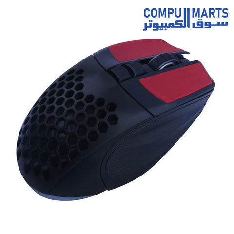 M 4-MOUSE -T/WOLF-GAMING-6 KEY-RGB LED LIGHT-2400 DPI