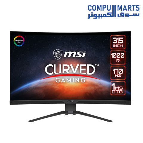 MAG-325CQRF-QD-Monitor-MSI-32 Inch-WQHD-Curved-Gaming