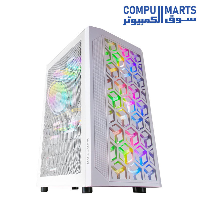 MCMESH-CASE-MARS GAMING-COMPACT-Micro ATX