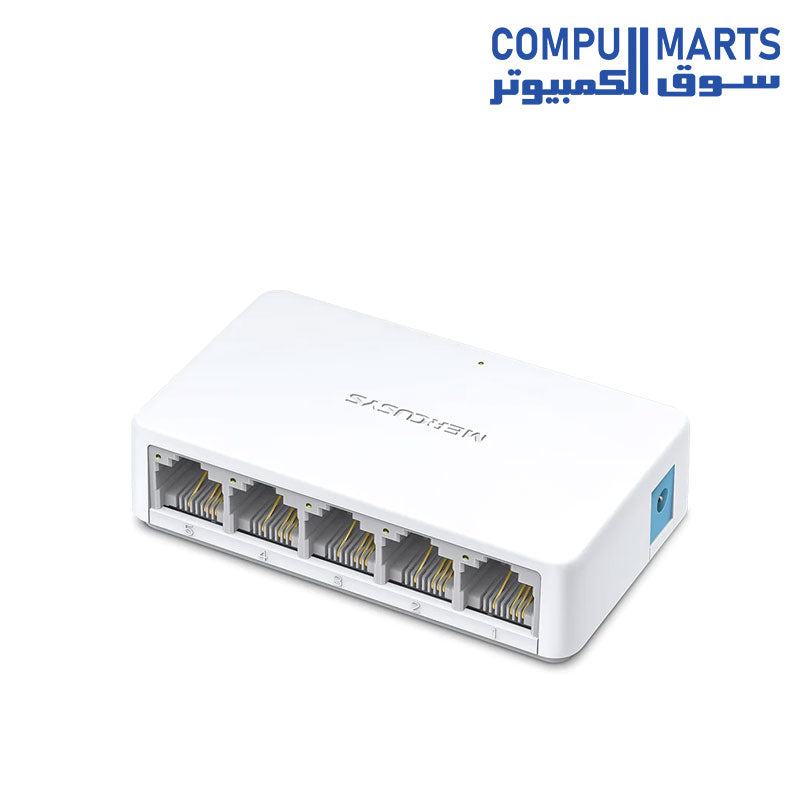 MS105-SWITCH-MERCUSYS-5-PORTS-10-100