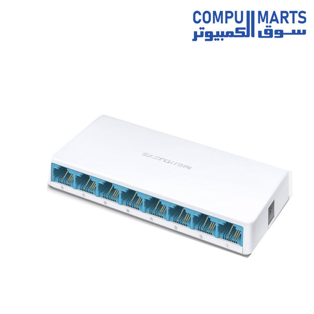 MS108-SWITCHES-MERCUSYS-8-PORT-10-100-DESKTOP