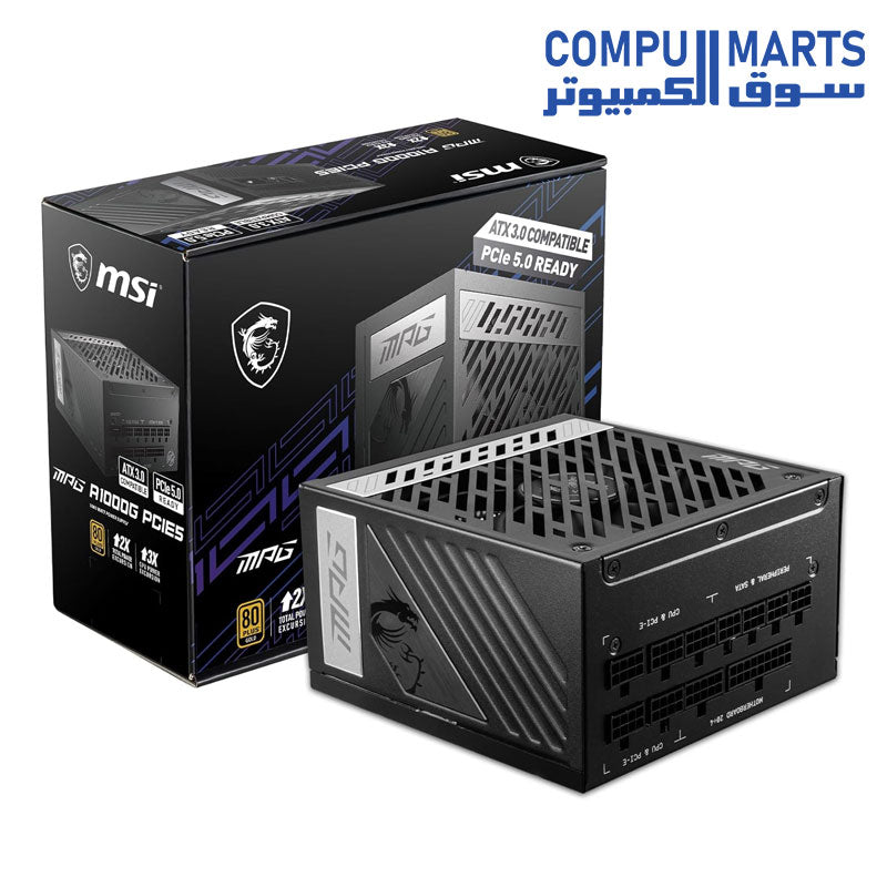 MPG-A1000G-Power Supplies-MSI-80 Plus Gold-1000W 