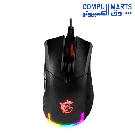 Clutch-GM50-Mouse-MSI-Gaming-7200 DPI