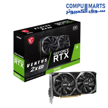 RTX 3050-VENTUS-2X-XS-GRAPHIC CARDS-MSI-GeForce-8G-OC