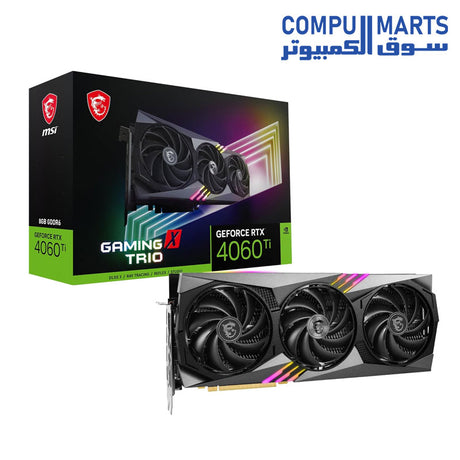 RTX 4060 Ti-GRAPHIC CARDS-MSI-Gaming-X-Trio-8GB-GDDR6