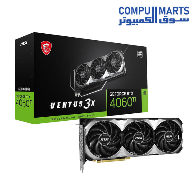 RTX 4060 Ti-GRAPHIC CARDS-MSI-VENTUS-3X-16G-OC-GDRR6