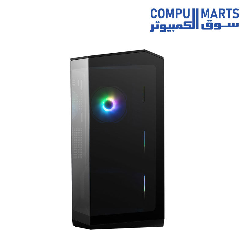 MAG-PANO-M100R-PZ-COMPUTER-CASE-MSI-Premium Mid-Tower-Gaming-PC-Case-ARGB-120mFans