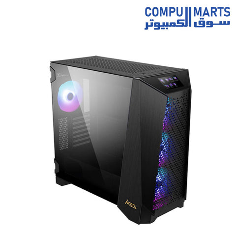 MEG-PROSPECT-700R-COMPUTER-CASE-MSI-Black-Tempered-Glass-Mid-Tower-PC-Case