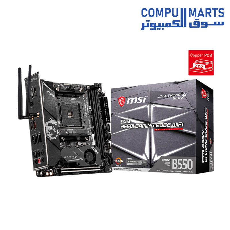 MPG-B550I-Motherboard-MSI-Gaming-Edge-WiFi 