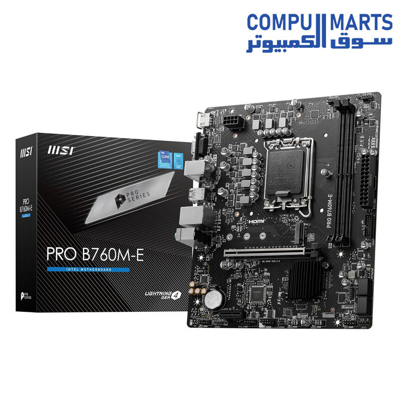 B760M-E-Motherboard-MSI-LGA 1700-DDR5