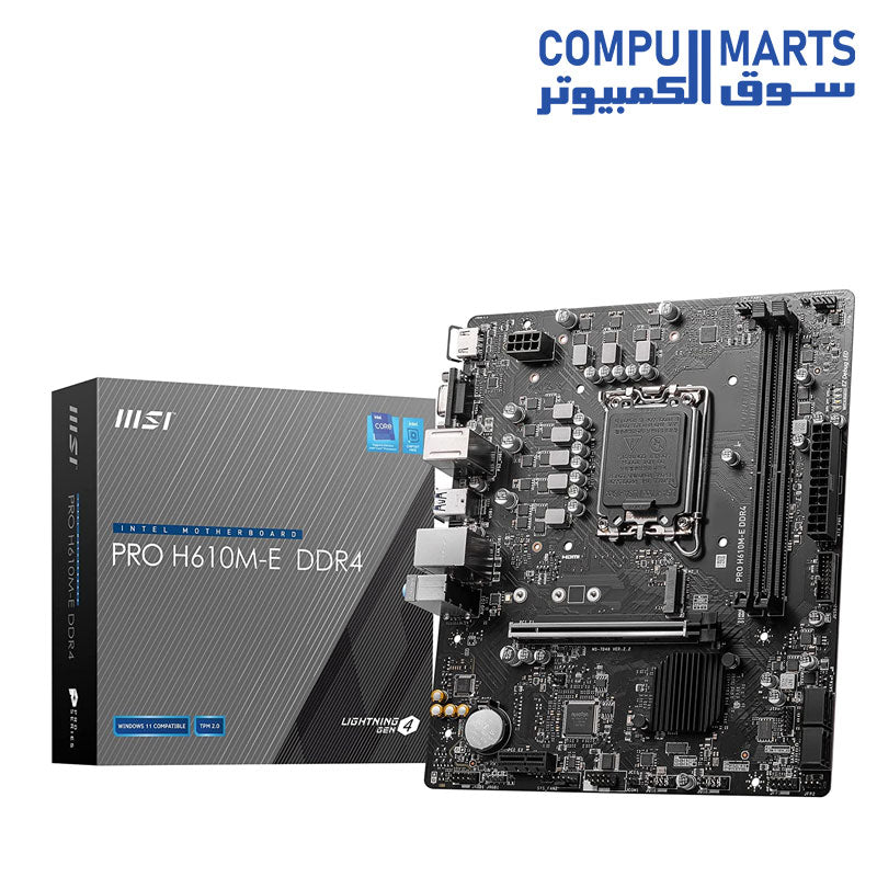 H610M-E-Motherboard-MSI-DDR4