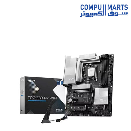 PRO-Z890-P-Motherboard-MSI-LGA-1851-DDR5-PCIe 5.0-M.2-SATA-Thunderbolt-4-ATX