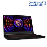 Thin GF63 12UC-GAMING LAPTOP-MSI- Intel-Core-i7-12650H-16GB-512GB