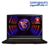 Thin GF63 12UC-GAMING LAPTOP-MSI- Intel-Core-i7-12650H-16GB-512GB