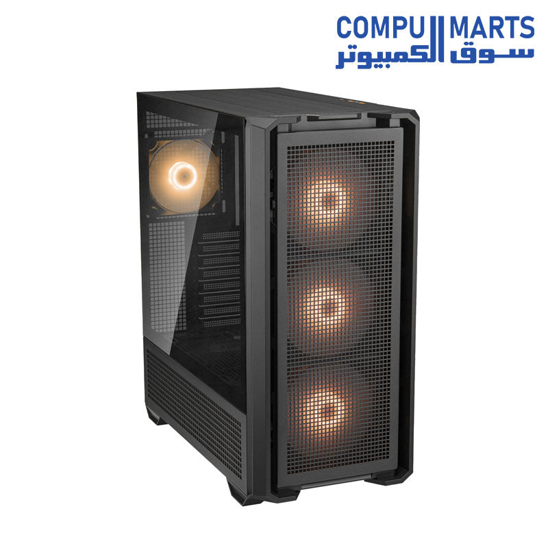 Cougar MX600 RGB Full Tower Black Case with 4 x ARGB Fans