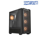 Cougar MX600 RGB Full Tower Black Case with 4 x ARGB Fans