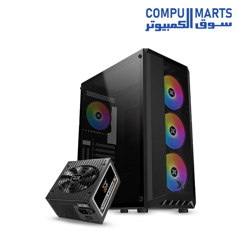 MASTER-X-PRO-CASE-XIGMATEK-RGB-4-FAN-POWER-SUPPLY-750w