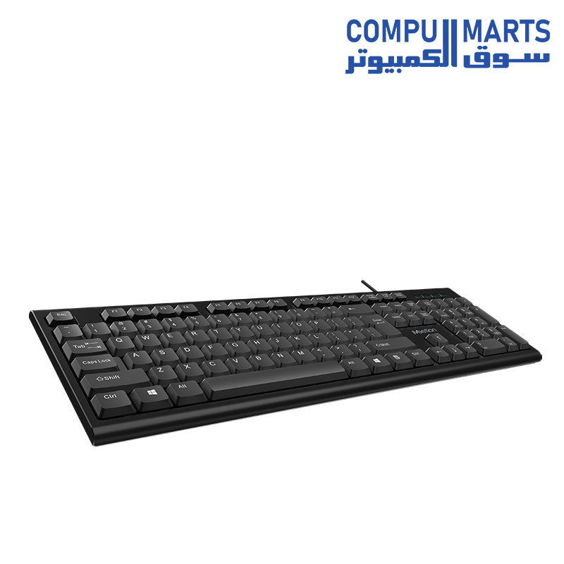 MeeTion MT-K100 USB Standard Wired Keyboard