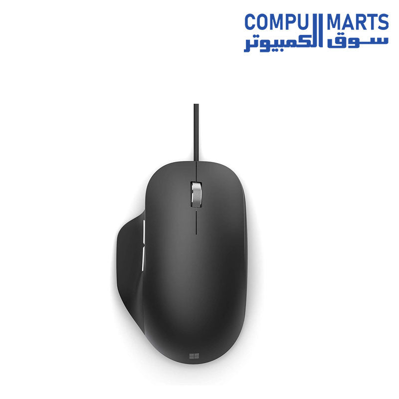 Microsoft Ergonomic Wired Mouse - Black