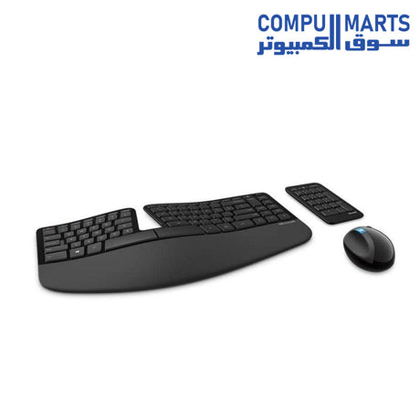 Sculpt-Ergonomic-keyboard-Microsoft-wireless