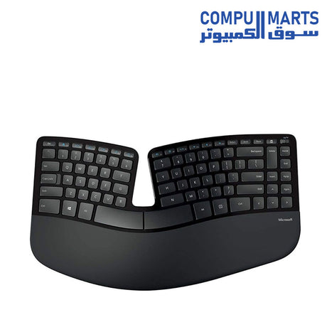 Sculpt-Ergonomic-keyboard-Microsoft-wireless