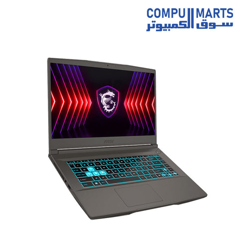 Thin-15-B12UDX-2224US-Gaming-Laptop-MSI- Intel-Core-i5-512GB-SSD-8GB-Ram-RTX-3050-15.6"-Inch-Win11