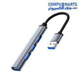 OTN-5701-Cables-Converters-ONTEN-USB-3.0-To 4-Ports-HUB 