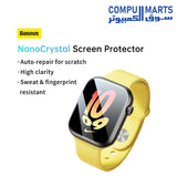 P6001510B201-NanoCrystal-Baseus-SeriesScreen-Film-45mm-AP-Watch-7/8-Clear