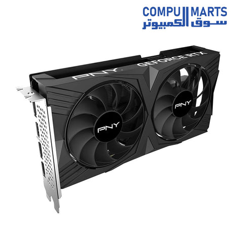 RTX 4060-Graphics Card-PNY-GeForce-8GB-VERTO-Dual-Fan