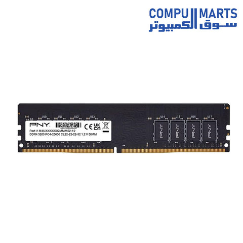 Perfromance-RAM-PNY-8GB*1-3200-C22-Card-Paper-AND-Blister