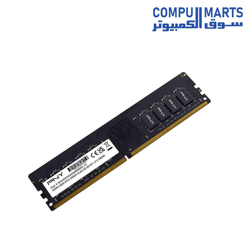 Perfromance-RAM-PNY-8GB*1-3200-C22-Card-Paper-AND-Blister