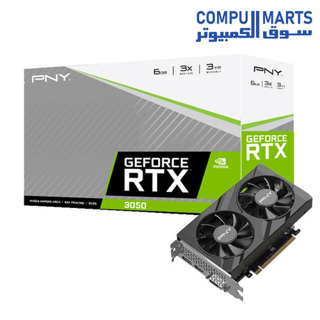 RTX-3050-GRAPHIC-CARDS-PNY-VERTO-DUAL-FAN-6G-GDDR6