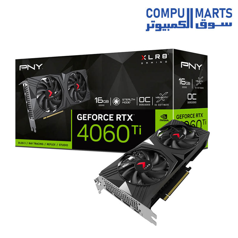 RTX 4060 Ti-GRAPHIC CARDS-PNY-16GB-OC