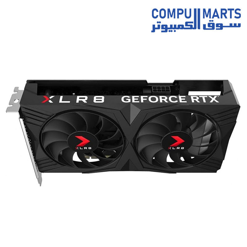 XLR8-GRAPHIC-CARDS-PNY-RTX-4060-Gaming-VERTO-OC-Dual-Fan-8GB-GDDR6