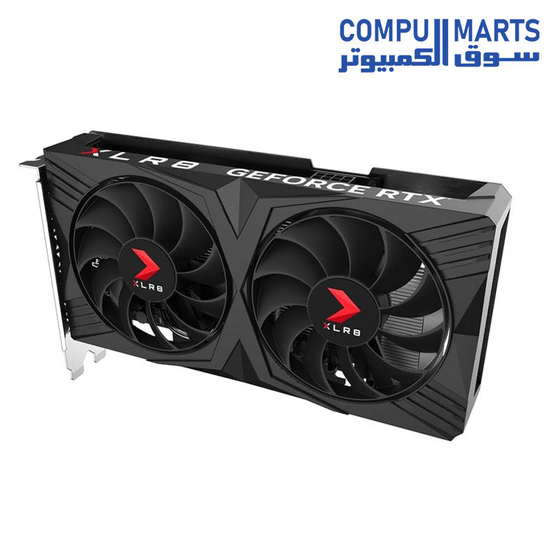 XLR8-GRAPHIC-CARDS-PNY-RTX-4060-Gaming-VERTO-OC-Dual-Fan-8GB-GDDR6