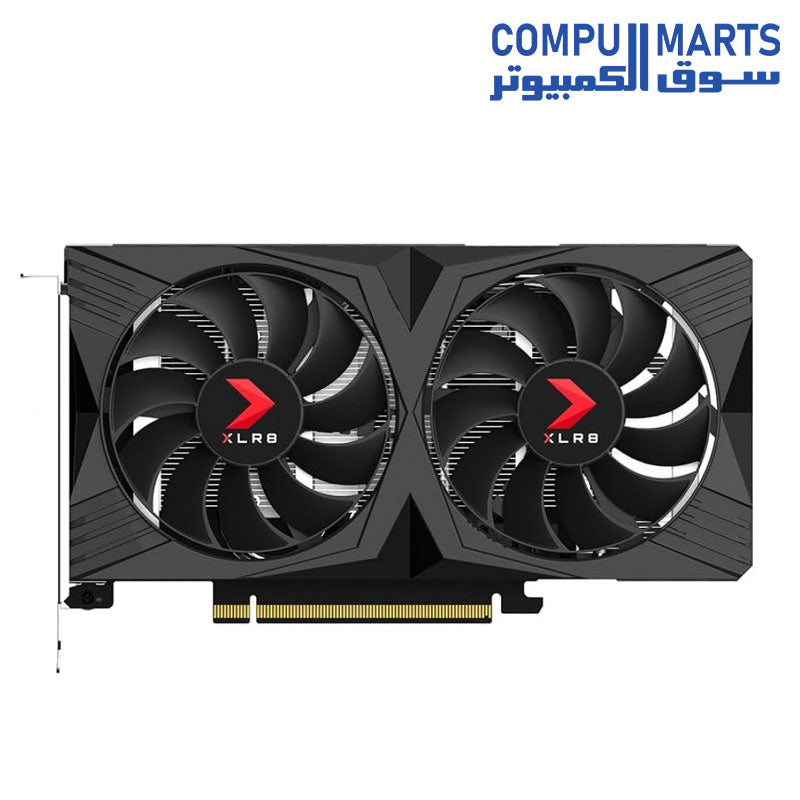 XLR8-GRAPHIC-CARDS-PNY-RTX-4060-Gaming-VERTO-OC-Dual-Fan-8GB-GDDR6