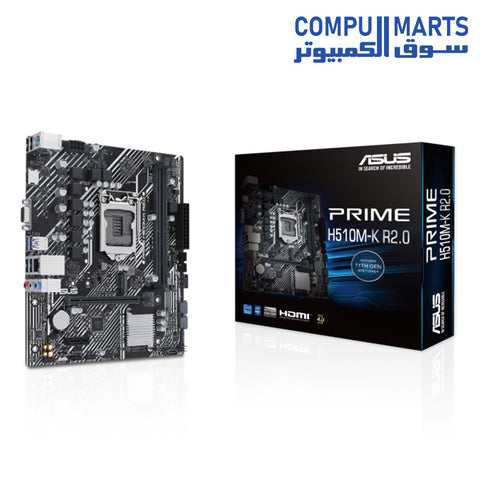 PRIME-H510M-K R2.0-Motherboards-ASUS-LGA 1200-DDR4 