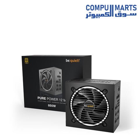 Pure-Power-12-M-Computer-Power-Supplies-Be-Quiet-850W-PLUS-Gold-ATX-3.0
