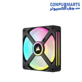 CORSAIR  iCUE LINK QX120 RGB 120mm PWM PC Fans Starter Kit with iCUE LINK System Hub