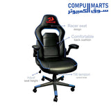 C501-Gaming-Chair-Redragon-Blue