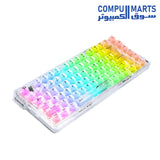 REDRAGON-KEYBOARD-K649-78%-RGB-MECHANICAL-GAMING-TRANSPARENT