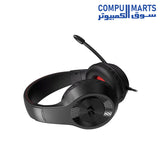 REDRAGON Pelias Wired Gaming Headset Black - H130