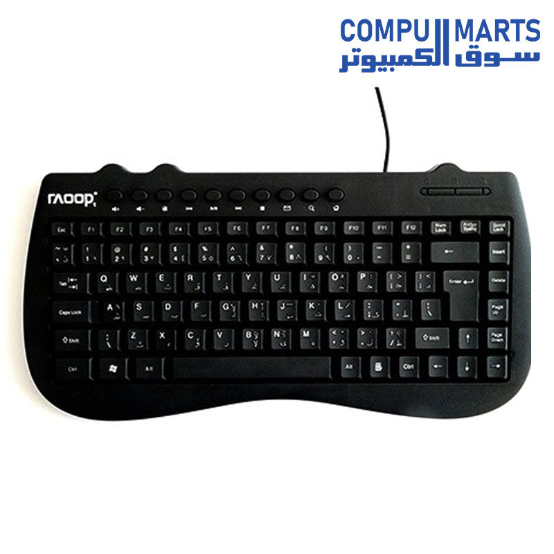 R-K8788-Keyboard-Raoop-Multimedia 