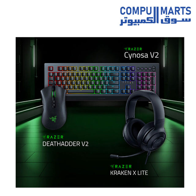 Bundle-Deathadder-Mouse-Cynosa-V2-Keyboard-Kraken-X-Lite-Headset